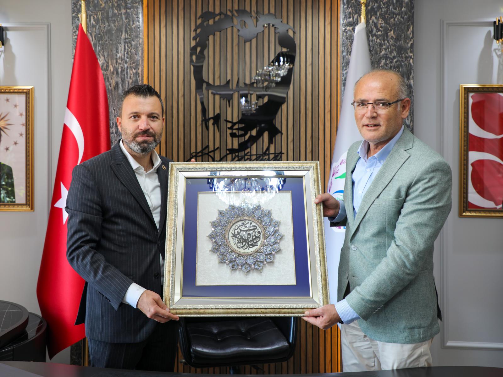 Cumhur İttifakı Ak parti Yozgat Milletvekilimiz Sayın Süleyman Şahan, Belediyemizi ziyaret etti.