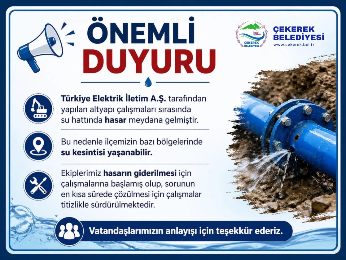 Türkiye Elektrik İletim A.Ş. tarafından yapılan altyapı çalışmaları sı...